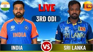 Live: India vs Sri Lanka 3rd ODI | IND vs SL Live Cricket match Today