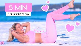 5 MIN PILATES ABS + WAIST  best pilates abs quickie