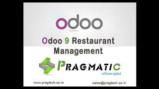 Odoo 9 Restaurant Management System