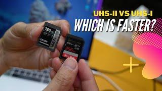 SPEED TEST Sandisk UHS-I Extreme Pro VS Lexar 1667x SD UHS-II Card - Results will surprise you