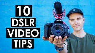 10 DSLR Video Shooting Tips — Canon T7i Tutorial