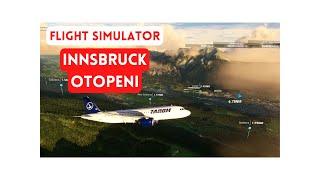 Innsbruck-Otopeni în Flight Simulator (Airbus A320neo FBW, grafică Ultra)