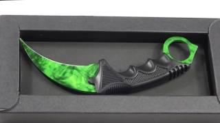 Fadecase Karambit Emerald Counter-Strike Global Offensive Knife
