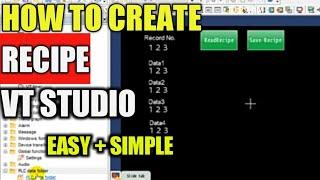 VT studio recipe tutorial for beginners| Automation Paradise