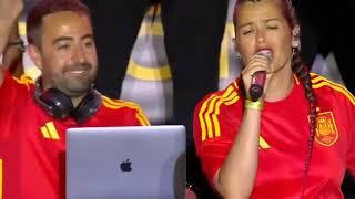 Isabel Aaiún - Potra Salvaje con Fernando Moreno (Hard Remix) - Celebración de la selección española