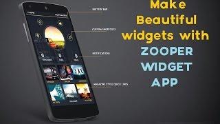 Zooper Widget : Add beautiful widgets to Homescreen