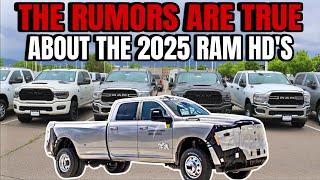 The Rumors Are True Regarding The 5th Gen 2025 RAM HD's...