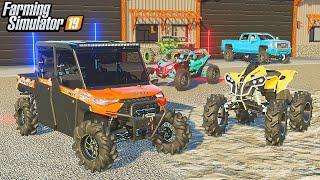 "BRAND NEW" ATV RENTAL BUSINESS! (POLARIS RANGER, CAN-AM, HONDA) | (ROLEPLAY) FARMING SIMULATOR 2019