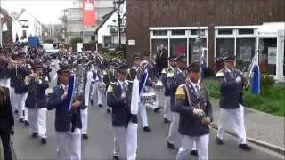 Schützenfest Düsseldorf Hamm 20150906 Schützenzug Video 2