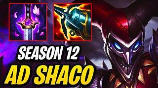 NEW AD SHACO BUILD THAT GOT ME CHALLENGER | Challenger AD Shaco