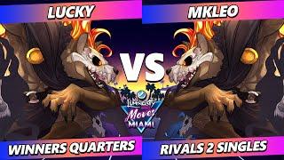 LMM Miami 2024 - Lucky (Forsburn) Vs. MkLeo (Forsburn) Rivals of Aether 2 - RoA2