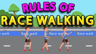 Rules For Race Walking : Race Walking Rules For Beginners : RACE WALKING