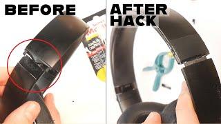 How to Glue Broken Beats Headphones [Soda HACK]