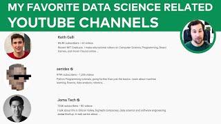 Data Science and Machine Learning Youtube Channels you should follow