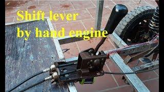 TECH - How to make a car - Shift lever by hand engine