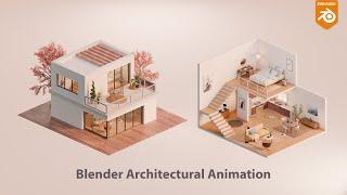 Blender Interior & Exterior Animation Using MotionPro Add-on