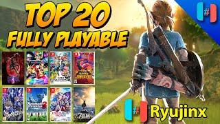 [2023] TOP 20 RYUJINX EMULATOR PLAYABLE GAMES  2023 | Fully Playable️