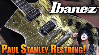 FAKE Ibanez Paul Stanley Restring!