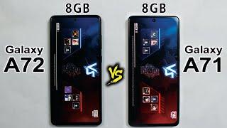 Samsung A72 vs Samsung A71 PUBG MOBILE TEST | SD 720G vs 730G PUBG TEST