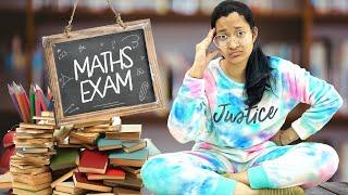 LAST EXAM of MATHS  | School Life  | Funny Video | Cute Sisters