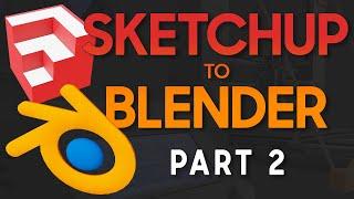 Learning Blender after SketchUp / Part 2 - Snapping