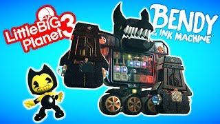 BEAST BENDY BOSS FIGHT (Fan Made) - Bendy And The Ink Machine - LittleBigPlanet 3 PS4 Gameplay