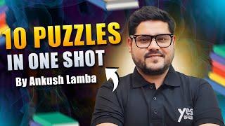 10 Best Puzzles In One Shot  | RRB PO & Clerk 2024 | Bank Exam | Ankush Lamba | Banking Chronicle