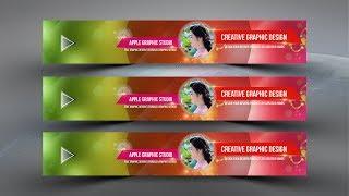 Behance Header Banner Design - Photoshop CC