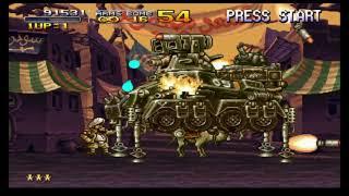 Metal Slug X: Super Vehicle-001 (1999) | PS1 Full Walkthrough