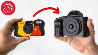 How to Make a Lens from a Disposable Camera (90s film look)