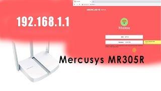 192.168.1.1 | How to setup Mercusys MW305R wifi router | NETVN