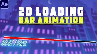 Loading Bar Animation | After Effects Tutorial