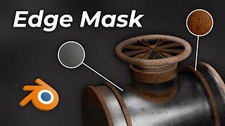 How to use EDGE MASKS in Blender