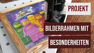 Bilderrahmen (für Puzzle) mit Besonderheiten, Shaper Origin und 3D-Druck sind auch dabei