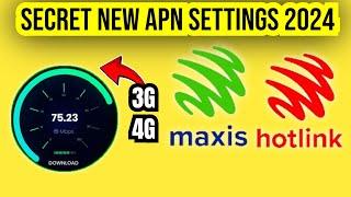 New Secret APN Settings for hotlink Maxis