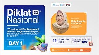 Hari 1 : Diklat Transformasi Pembelajaran dengan Akun belajar.id - Peningkatan Mutu Pembelajaran