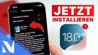 iOS 18.0.1 - WICHTIGES Update, Fehlerbehebungen & Sicherheitspatches | Nils-Hendrik Welk