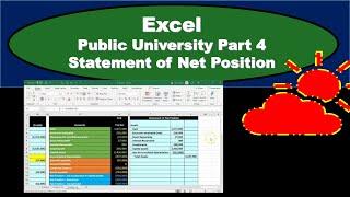 Public University Part 4 - Statement of Net Position