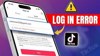How to Fix TikTok Login Error on iPhone | TikTok Sign in Error