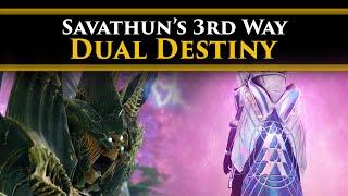 Destiny 2 Lore - Dual Destiny Exotic Mission Lore. Savathun's Plan to use both Light & Dark.