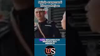 RASAIN ‼️GARA GARA NGINTIP ORANG MANDI HILANG PEKERJAAN⁉️ #vidioviral #shortsvideo #wawaistory