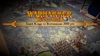 08. Tomb Kings vs Bretonnians, 2000 pts | Warhammer Old World 10-minute battle report