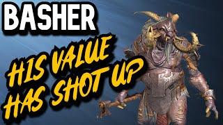 He Might be the Best Epic for Arena Defense Just Now! - Basher Champion Guide [Raid: Shadow Legends]