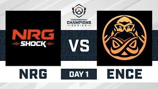 OWCS Major Day 1 | NRG Shock vs ENCE