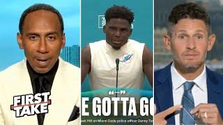 FIRST TAKE | Tyreek Hill says he wants officer Danny Torres to be fired - Stephen A. & Dan Orlovsky