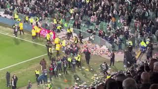 BEAUTIFUL SCENE: Betis Fans Throw Toys on Pitch for Children in Need at Christmas