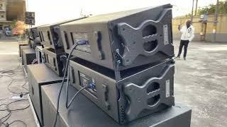 2way double 12 inch line array speaker sound system T.I Pro Audio la2122