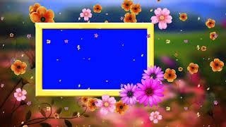 Template Video Background Full Screen | Light Effect | Green Screen Background Video | Blue Screen