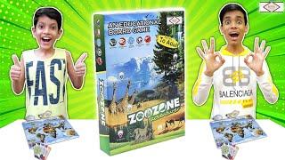 Zoozone Adventurer | A Creative Board Game | Family Fun Board Game For Kids | Daksh Comedy Studio