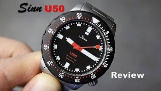 Sinn U50 Full Review - Mid-Sized Dive Watch Goodness!!!